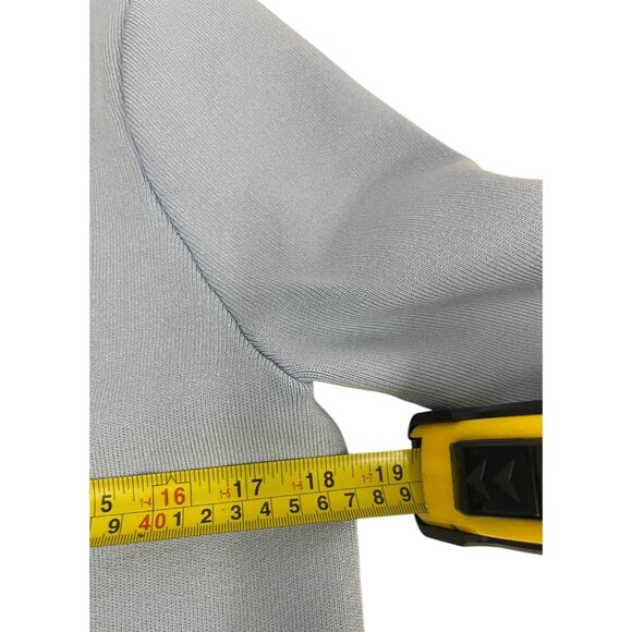 Zara Womens Blazer Jacket Size M Blue Trim Knit Sweater cardigan 4192/051 NWT - Picture 15 of 16